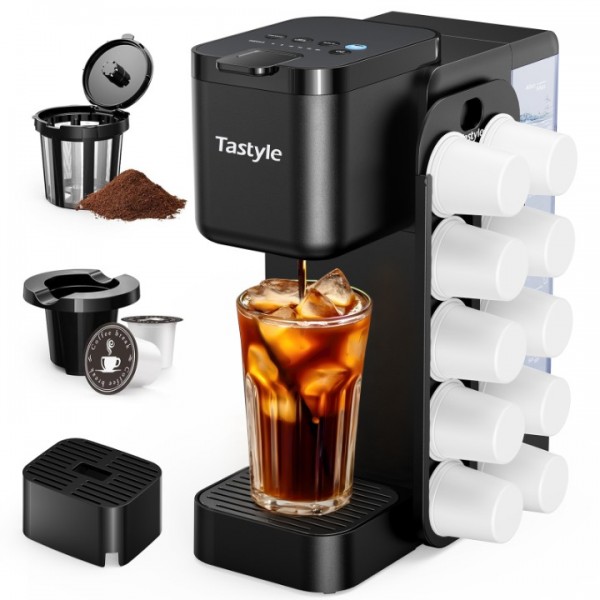 Tastyle Hot & Iced Coffee Maker with Magnetic ...